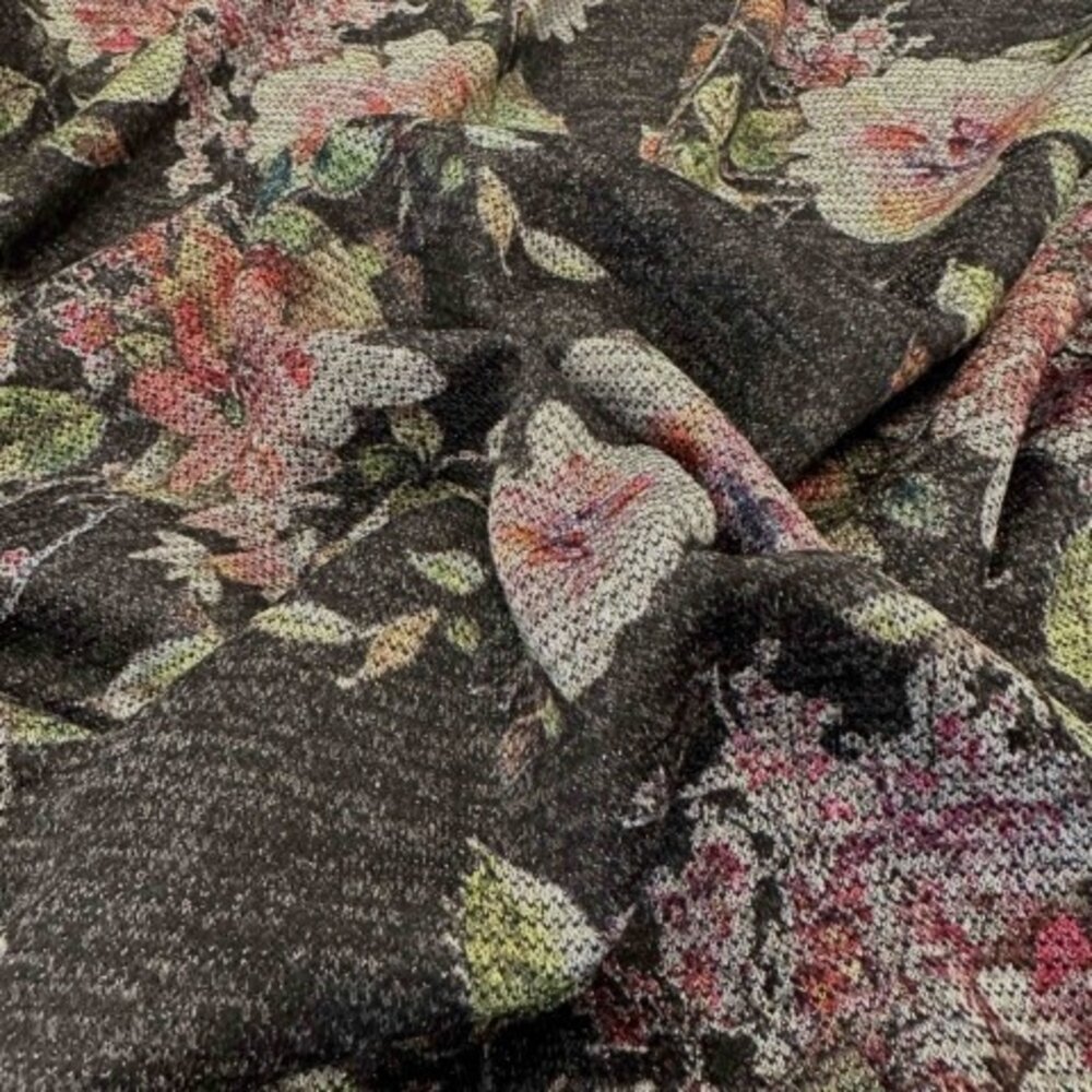 Knit with floral design 4280 Knit with floral design 4280