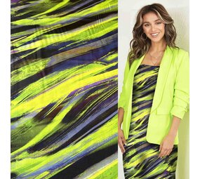 Jet d'encre extensible en soie 4272