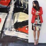 Jet d'encre extensible en soie 4285 Jet d'encre extensible en soie 4285