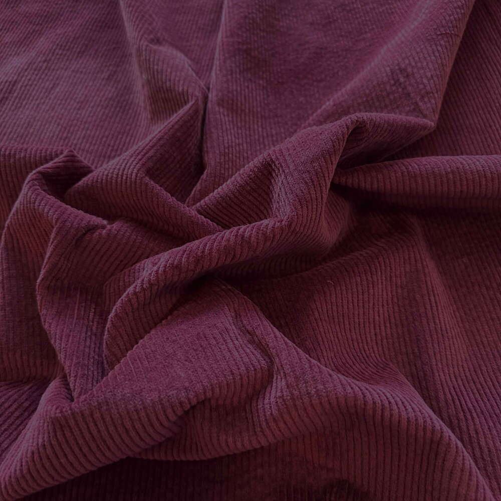 Cotton Corduroy Stretch AB20 - Bordeaux
