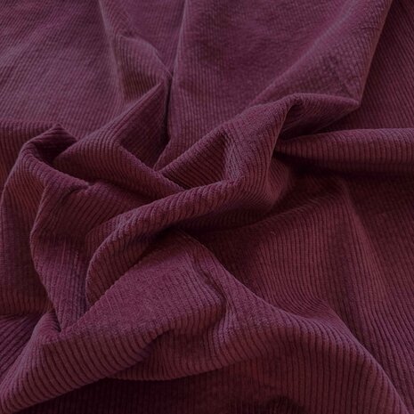 Cotton Corduroy Stretch AB20 - Bordeaux