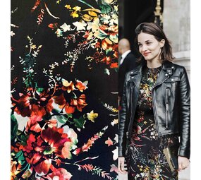 Jet d'encre satiné viscose 4317