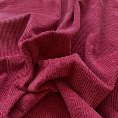 Cotton Corduroy Stretch AB19 - wine red