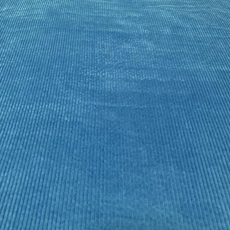 Katoen Corduroy Stretch AB23 - turquoise