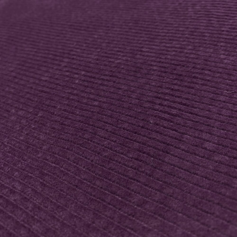 Velours côtelé coton stretch AB24 - violet foncé