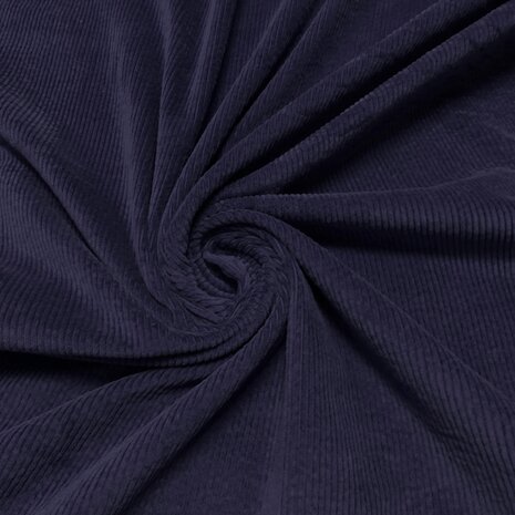 Cotton Corduroy Stretch AB25 - midnight blue Cotton Corduroy Stretch AB25 - midnight blue
