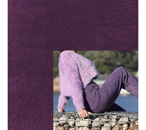 Katoen Corduroy Stretch AB24 - donker paars !!NIEUW!!