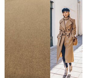 Tissu pour manteau WM17 - beige Tissu pour manteau WM17 - beige