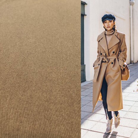 Mantelstoff WM17 - beige Mantelstoff WM17 - beige