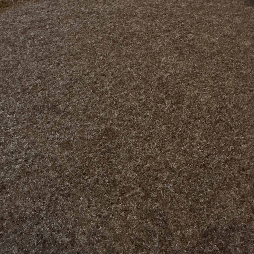 Gekochte Wolle Uni CW34 – braun / taupe