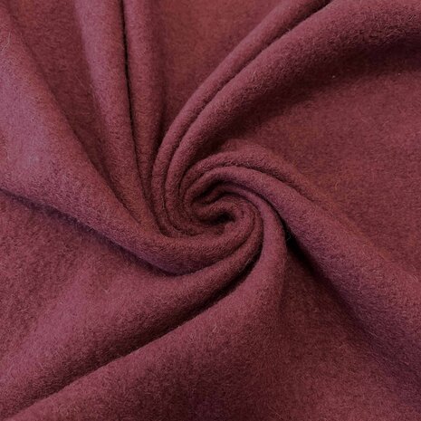 Boiled Wool Uni CW35 - bordeaux