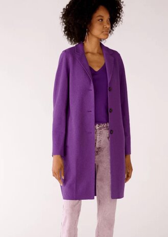 Boiled Wool Uni CW37 - purple Boiled Wool Uni CW37 - purple