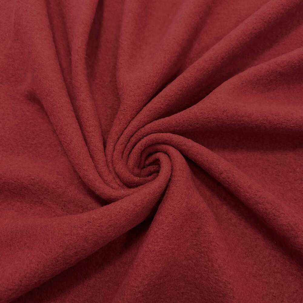 Boiled Wool Uni CW38 - red Boiled Wool Uni CW38 - red
