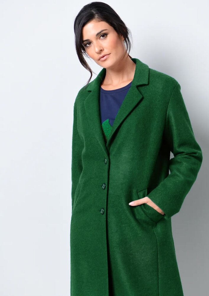 Boiled Wool Uni CW39 - green