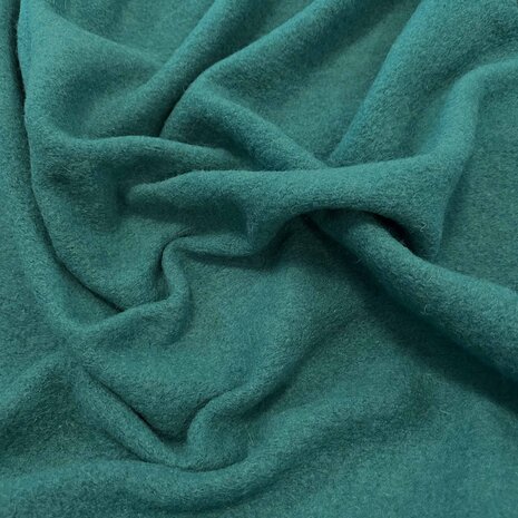 Boiled Wool Uni CW42 - petrol