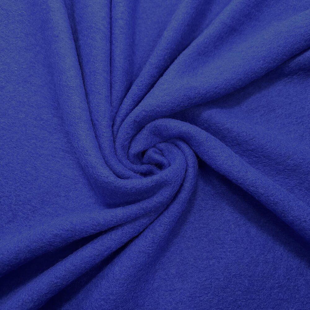 Laine bouillie Uni CW44 - bleu cobalt