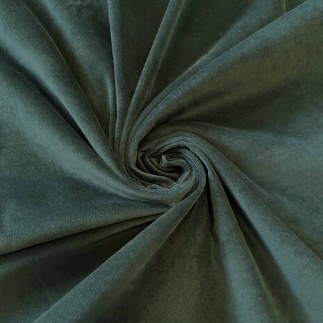 Cotton Velvet WV01 - dark green