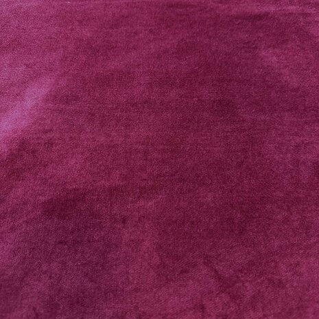 Velours de coton WV02 - fuchsia foncé Velours de coton WV02 - fuchsia foncé