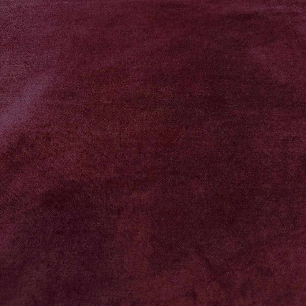 Katoen Velvet WV03 - bordeaux Katoen Velvet WV03 - bordeaux