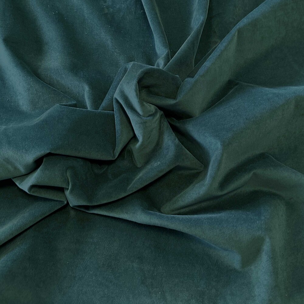 Katoen Velvet WV04 - petrol