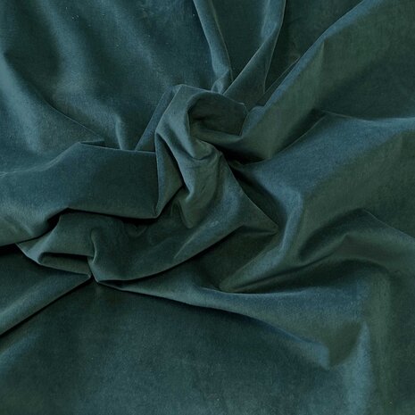 Katoen Velvet WV04 - petrol
