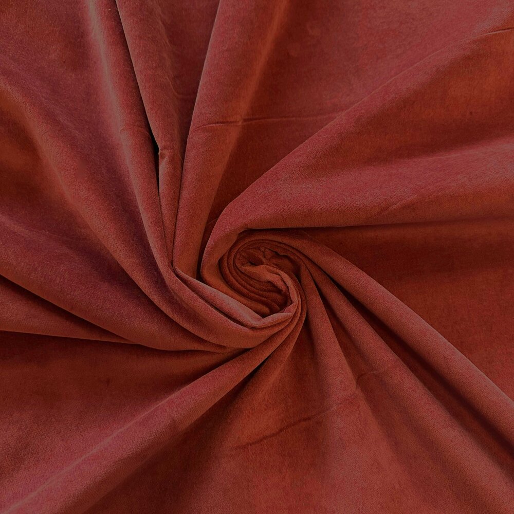 Cotton Velvet WV05 - brick Cotton Velvet WV05 - brick
