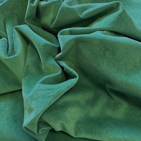 Velours de coton WV08 - vert émeraude