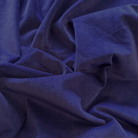 Cotton Velvet WV09 - dark cobalt Cotton Velvet WV09 - dark cobalt