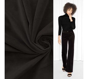 Velours de coton WV10 - marron foncé Velours de coton WV10 - marron foncé