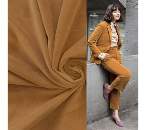 Velours coton WV12 - ocre Velours coton WV12 - ocre