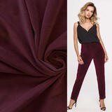 Katoen Velvet WV03 - bordeaux Katoen Velvet WV03 - bordeaux