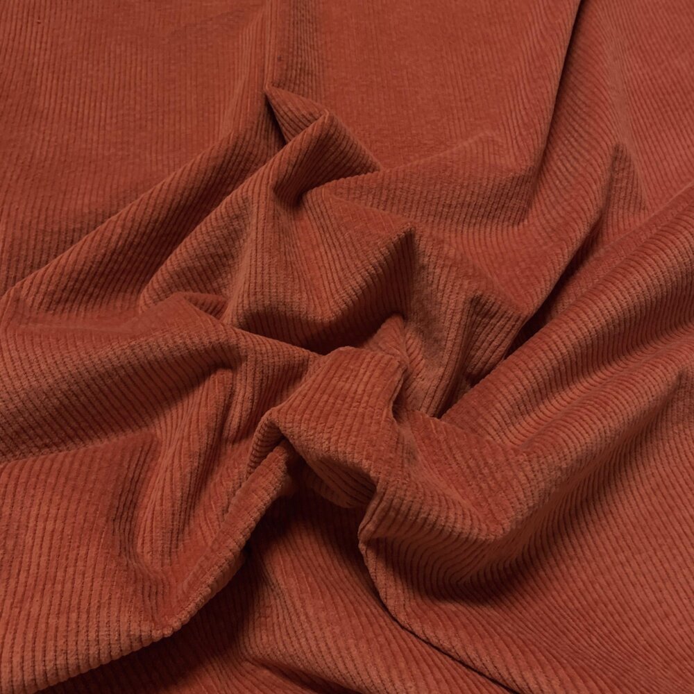 Cotton Corduroy Stretch AB32 - brique