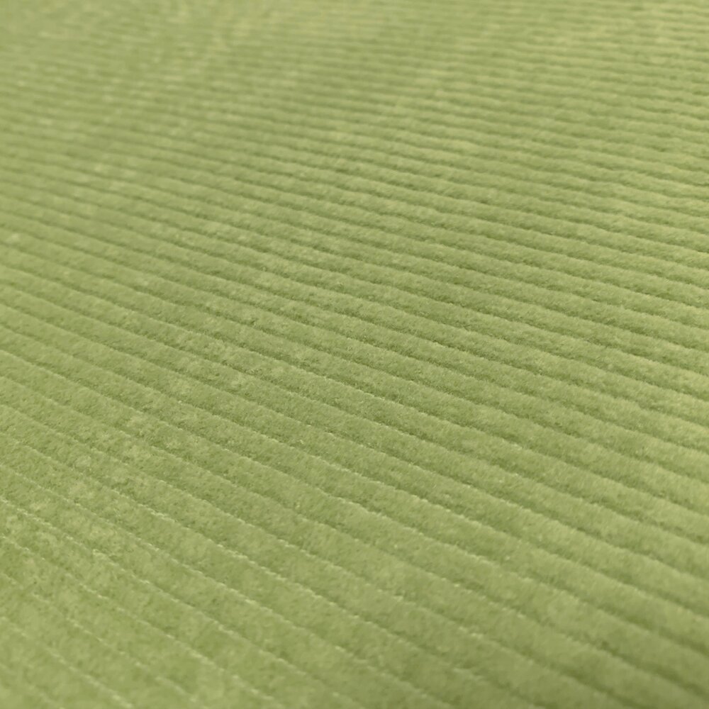 Velours côtelé coton stretch AB33 - vert pomme