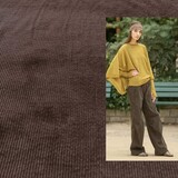 Katoen Corduroy Stretch AB31 - donker bruin !!NIEUW!! Katoen Corduroy Stretch AB31 - donker bruin !!NIEUW!!