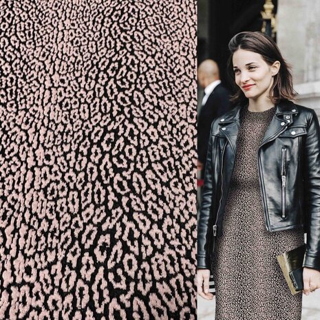 Jacquard Stretch  Gebreid 4342