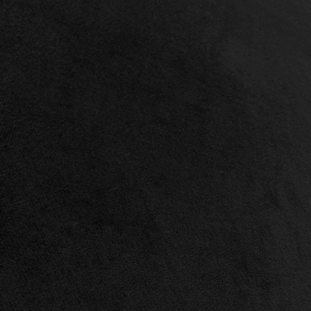 Katoen Velvet WV13 - zwart Katoen Velvet WV13 - zwart