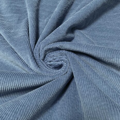 Cotton Corduroy Stretch AB35 - jeans blue Cotton Corduroy Stretch AB35 - jeans blue