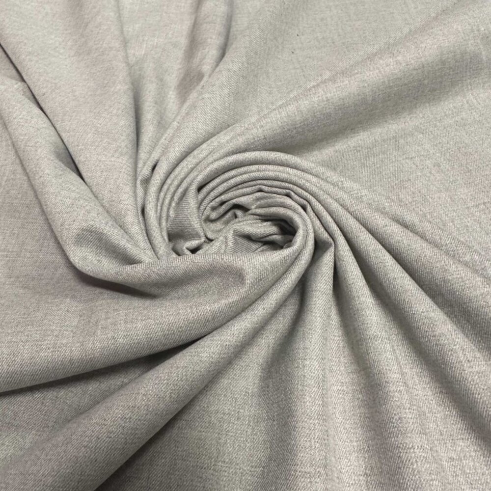 Bamboe Gabardine Stretch BC39 - licht grijs Bamboe Gabardine Stretch BC39 - licht grijs