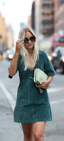 Suedine Stretch SU28 - flessengroen