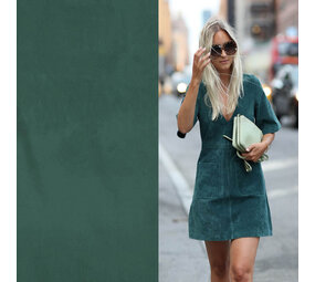 Suedine Stretch SU28 - bottle green