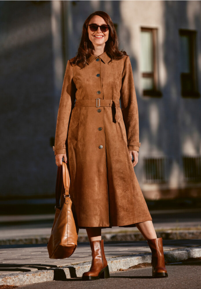 Suedine Stretch SU18 - camel clair