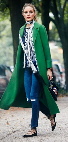 Wool Coat Fabric KW01 - green Wool Coat Fabric KW01 - green