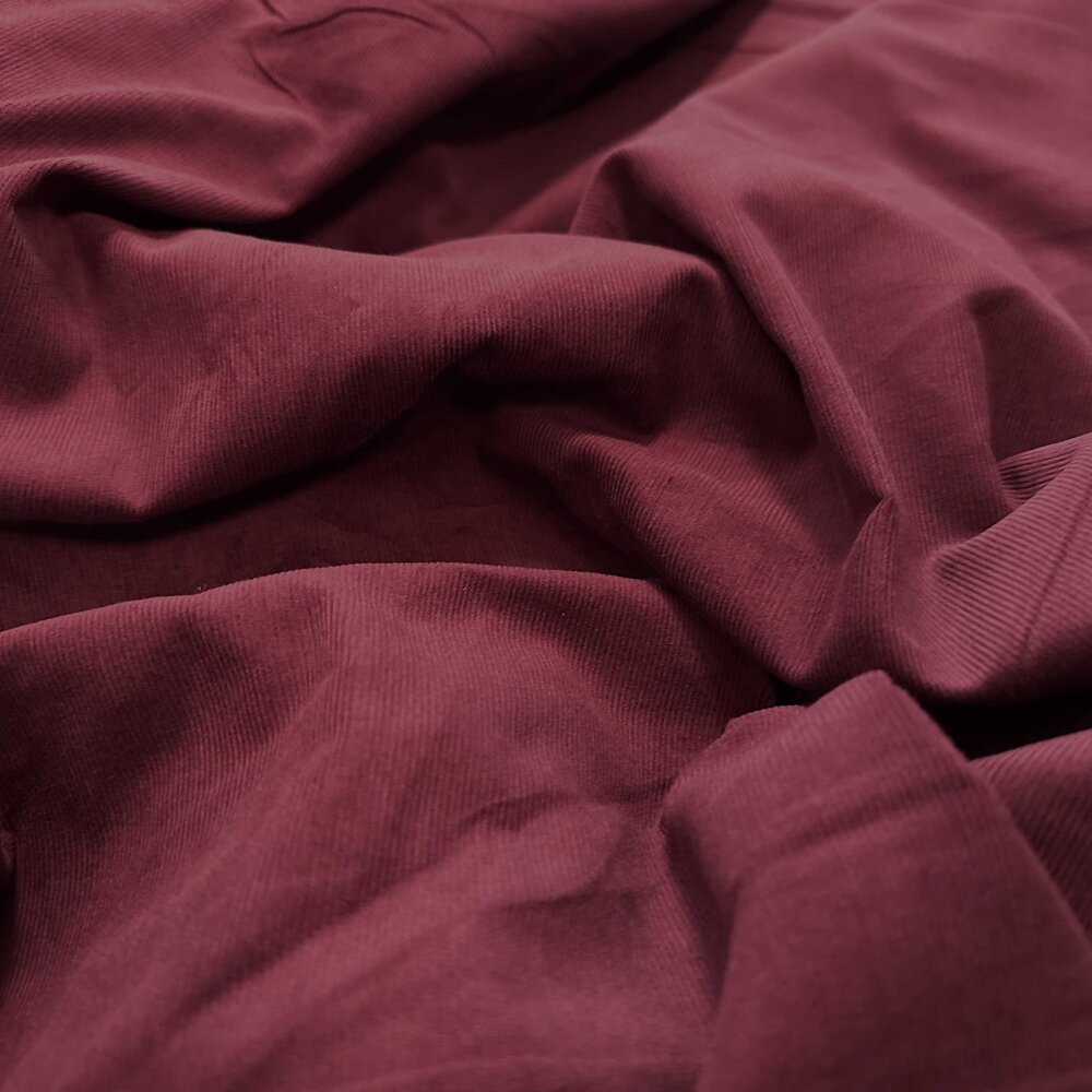 Fine Cotton Corduroy 4363 - bordeaux Fine Cotton Corduroy 4363 - bordeaux