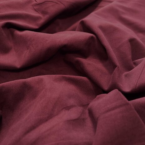 Fijne Katoen Corduroy 4363 - bordeaux Fijne Katoen Corduroy 4363 - bordeaux