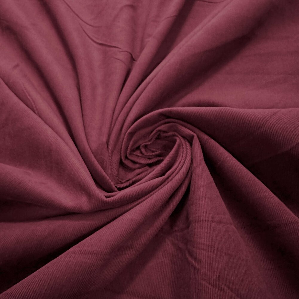 Fijne Katoen Corduroy 4363 - bordeaux Fijne Katoen Corduroy 4363 - bordeaux