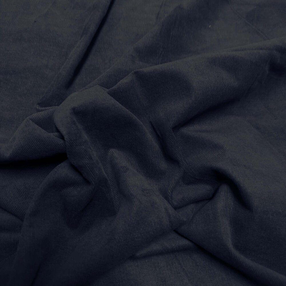 Fine Cotton Corduroy 4372 - dark blue