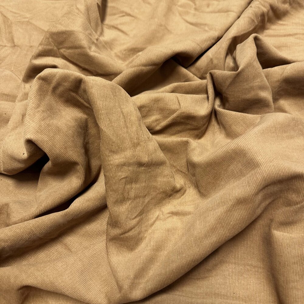 Fijne Katoen Corduroy  4375 - camel