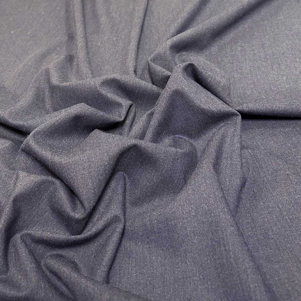 Gabardine Wool Touch 4389 - bleu jean Gabardine Wool Touch 4389 - bleu jean