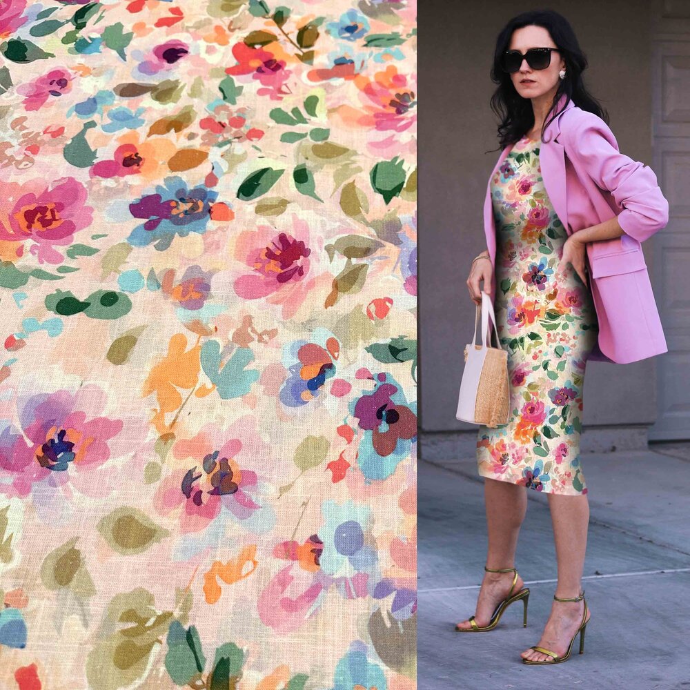 Lin Coton Jet d'encre 4391