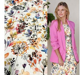 Linen Cotton Inkjet 4398